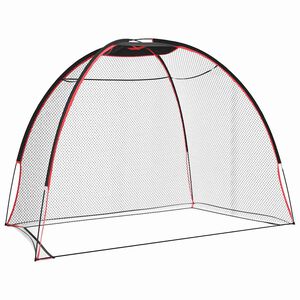 vidaXL Golf Training Aid Black 314 x 150 x 206 cm Polyester