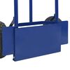 vidaXL Hand Trolley Blue and Red 57 x 46 x 113 cm Steel