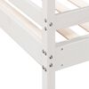 vidaXL Bunk Bed without Mattress 90x200/120x200 cm White Solid Wood