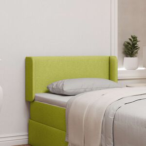 vidaXL Headboard Ear Green Fabric