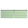 vidaXL Planter Green 160 x 40 x 45 cm Steel