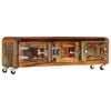 vidaXL TV Cabinet 120x30x37 cm Solid Reclaimed Wood