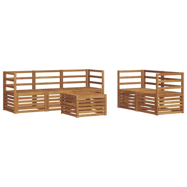 vidaXL Sofa Sets Solid Acacia Wood