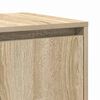 vidaXL Sideboard Sonoma Oak 135 x 41 x 75 cm Engineered Wood