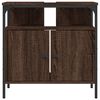 vidaXL Bathroom Sink Cabinet Brown Oak 60x30x60 cm Engineered Wood