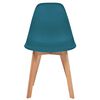 vidaXL Dining Chairs 6 pcs Turquoise Plastic