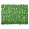 vidaXL Balcony Screen with Green Leaves 200x150 cm