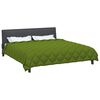 vidaXL Winter Duvet Green 200 x 220 cm Microfiber