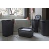 Curver Laundry Basket Set with Lid Style 2x40L Anthracite