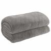 vidaXL Weighted Blanket with Cover Grey 138x200 cm Single 10 kg Fabric