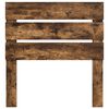 vidaXL Headboard Smoked Oak 90 cm Engineered Wood
