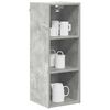vidaXL Hanging Cabinet Concrete Grey 30 x 29.5 x 80 cm Engineered Wood