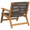 vidaXL Garden Furniture 2 pcs Grey 78 x 67 x 73cm Solid Acacia wood