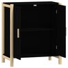 vidaXL Sideboard Black 62x38x70 cm Engineered Wood