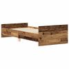 vidaXL Bed Frame without Mattress Old Wood 90x200 cm Engineered Wood