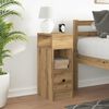 vidaXL Bedside Cabinet with Drawer Artisan Oak 25x31x66 cm