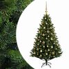 vidaXL Artificial Christmas Tree with Bauble 120 cm 150 LEDs