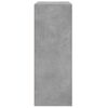 vidaXL Sideboards 2 pcs Concrete Grey 60x31x84 cm Engineered Wood