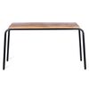 KidsDepot Table Original Mango Wood Black