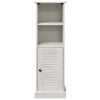 vidaXL Bathroom Cabinet VIGO White and Antique White 37 x 34 x 110 cm