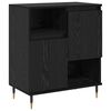 vidaXL Sideboards 3 pcs Black oak 180 x 35 x 70 cm Engineered wood