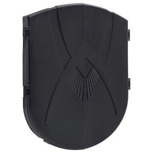 vidaXL Electric Dartboard with Darts Black Polypropylene