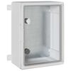 vidaXL Control Cabinet Grey 30 x 16.5 x 40 cm ABS Plastic