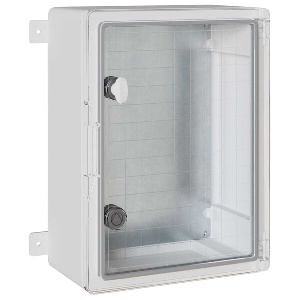 vidaXL Control Cabinet Grey 30 x 16.5 x 40 cm ABS Plastic