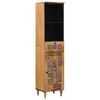 vidaXL Bathroom Cabinet Natural 38 x 33 x 160 cm Solid Mango Wood
