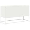 vidaXL TV Cabinet White 100.5x39x60.5 cm Cold-rolled Steel