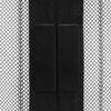 vidaXL Insect Door Curtains 2 pcs with Magnet Blocks Black 220x130 cm