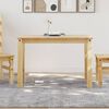 vidaXL Dining Table Panama 112x60x75 cm Solid Wood Pine