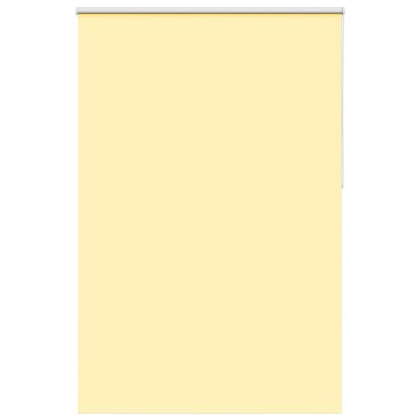 vidaXL Roller Blind Blackout Yellow 155x210 cm Fabric Width 151.6 cm Polyester