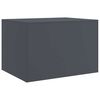 vidaXL Coffee Table Anthracite 67x50x44 cm Steel