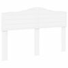 vidaXL Headboard White Engineered wood