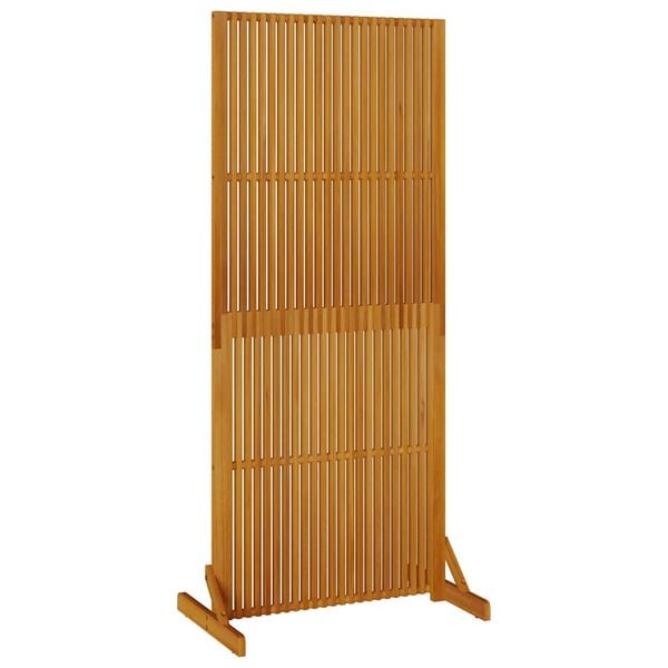 vidaXL Privacy Screen Indoor/Outdoor 180.5 cm Solid Acacia Wood