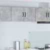 vidaXL Kitchen Cabinet Lucca 2 pcs Concrete Grey 40 x 31 x 40 cm