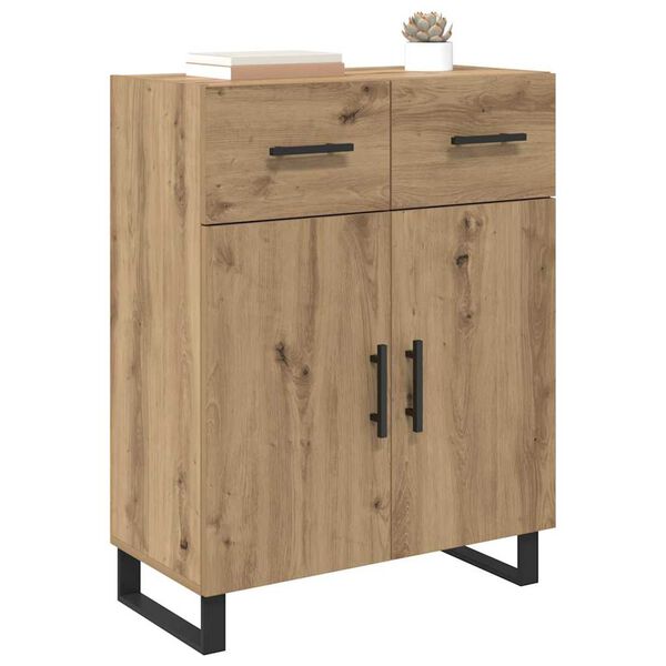 vidaXL Sideboard Artisan Oak 69.5 x 34 x 90 cm Engineered Wood