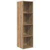 vidaXL TV Cabinet Set Wall-mounted 4 pcs Artisan Oak Engineered Wood