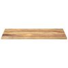 vidaXL Table Top 100x50x3.8 cm Rectangular Solid Wood Mango