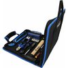 BRILLIANT TOOLS 64 Piece Tool Set in Leather Bag Steel