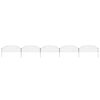 vidaXL Arched Garden Fence Set 77,3x26 cm Green