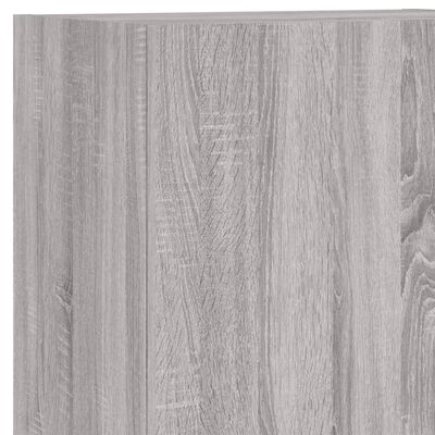vidaXL 4 Piece TV Wall Units Grey Sonoma Engineered Wood