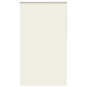vidaXL Roller Blind Blackout Off White 140x210 cm Fabric Width 136.6 cm Polyester