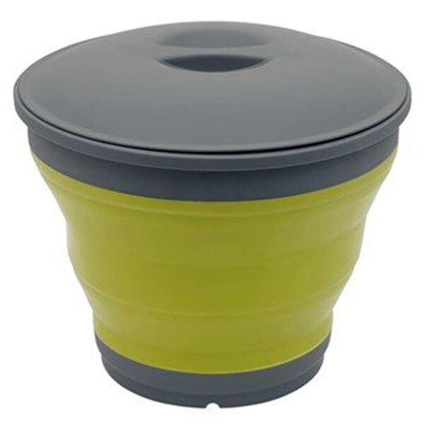 Outwell Collapsible Bucket with Lid 7.5L Lime Green