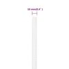 vidaXL Boat Rope Full White 10 mm 250 m Polypropylene