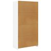 vidaXL Wardrobe White 100x50x200 cm Engineered Wood