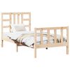 vidaXL Bed Frame without Mattress 90x190 cm Single Solid Wood Pine