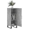 vidaXL Sideboard Concrete Grey 34.5x34x90 cm Engineered Wood