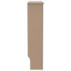 vidaXL Radiator Cover Brown 78 x 19 x 81.5cm Engineered Wood